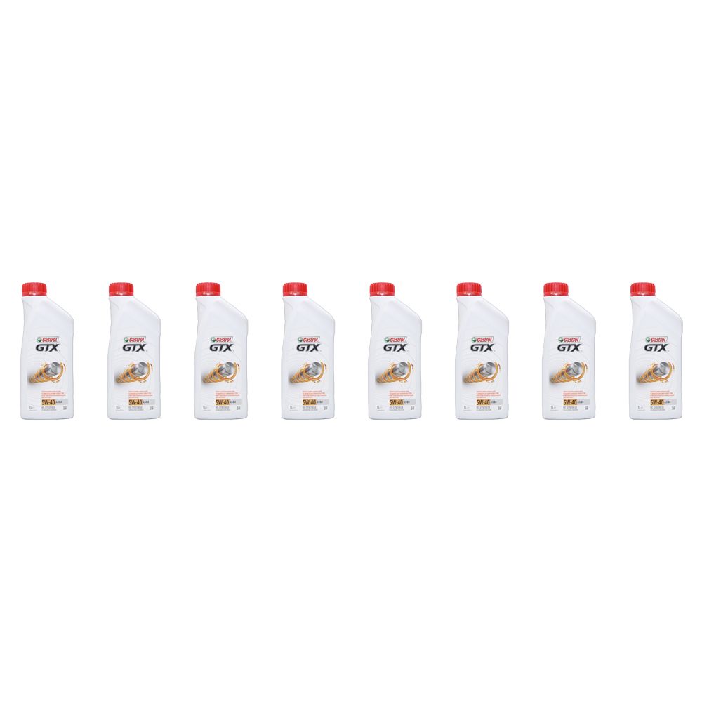 Castrol GTX 5W-40 A3/B4 8x1 Liter