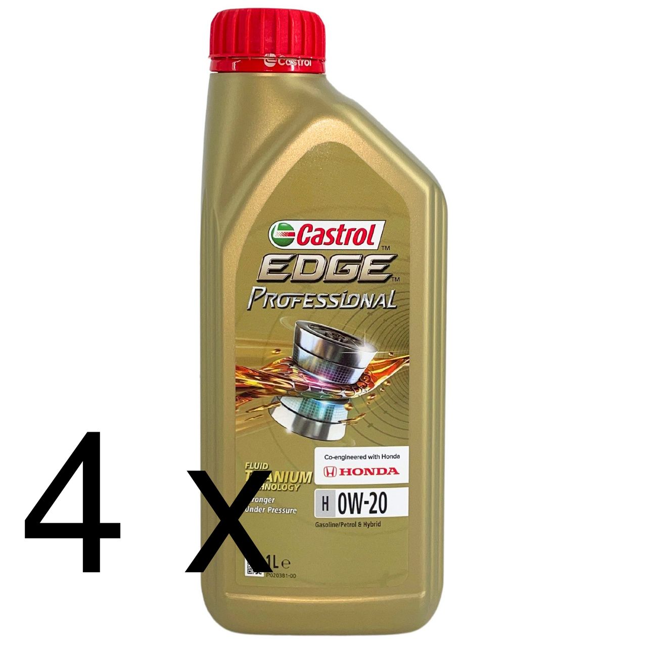 Castrol Edge Professional Fluid Titanium H 0W-20 4x1 Liter