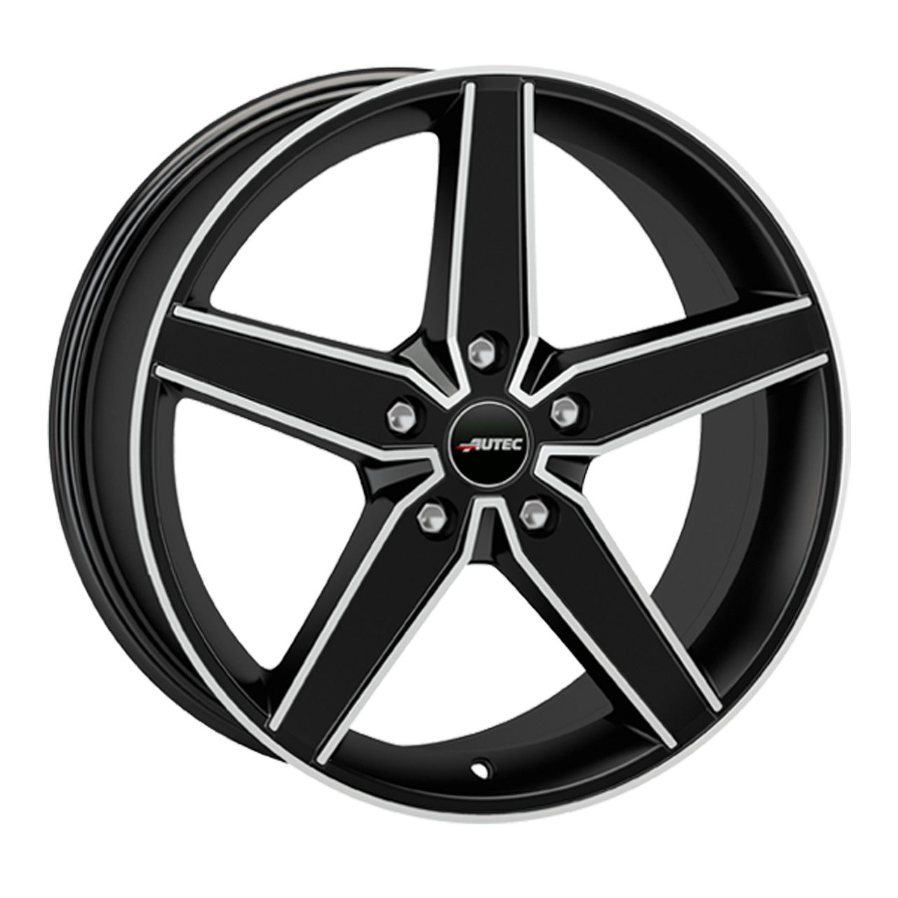 AUTEC TYP D - DELANO schwarzmatt poliert 7.5Jx17 5x108 ET45