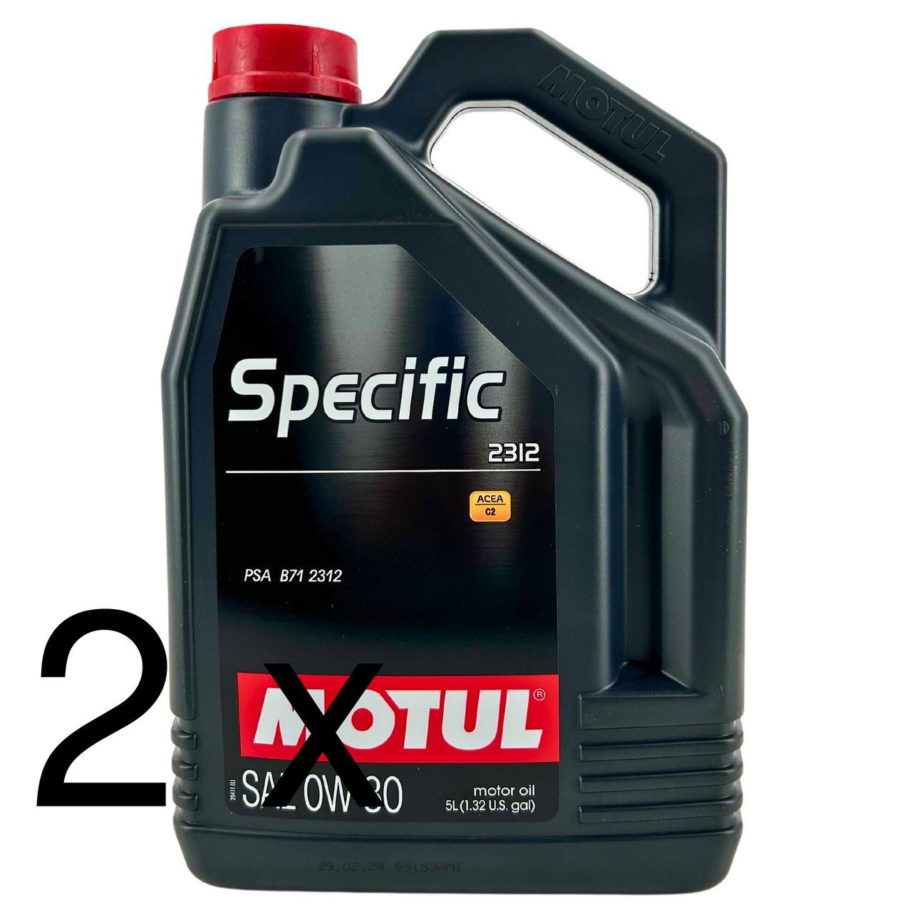 Motul Specific 2312 0W-30 2x5 Liter Motul Specific 2312 0W-30 2x5 Liter