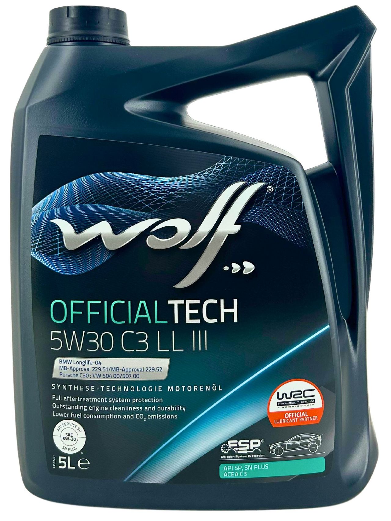 Wolf OfficialTech 5W-30 C3 LL III 5 Liter