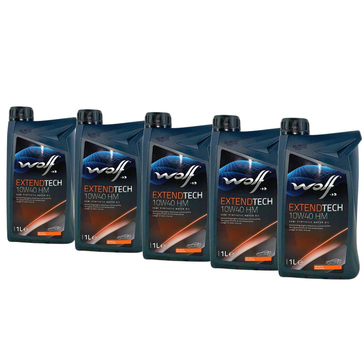 Wolf ExtendTech 10W-40 HM 5x1 Liter