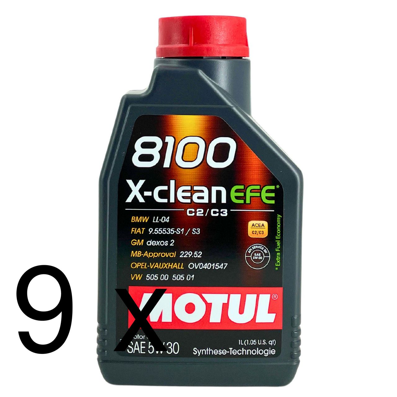 Motul 8100 X-clean EFE 5W-30 9x1 Liter