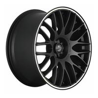 BARRACUDA KARIZZMA mattblack puresports color trim weiss 8.5Jx19 5x112 ET45