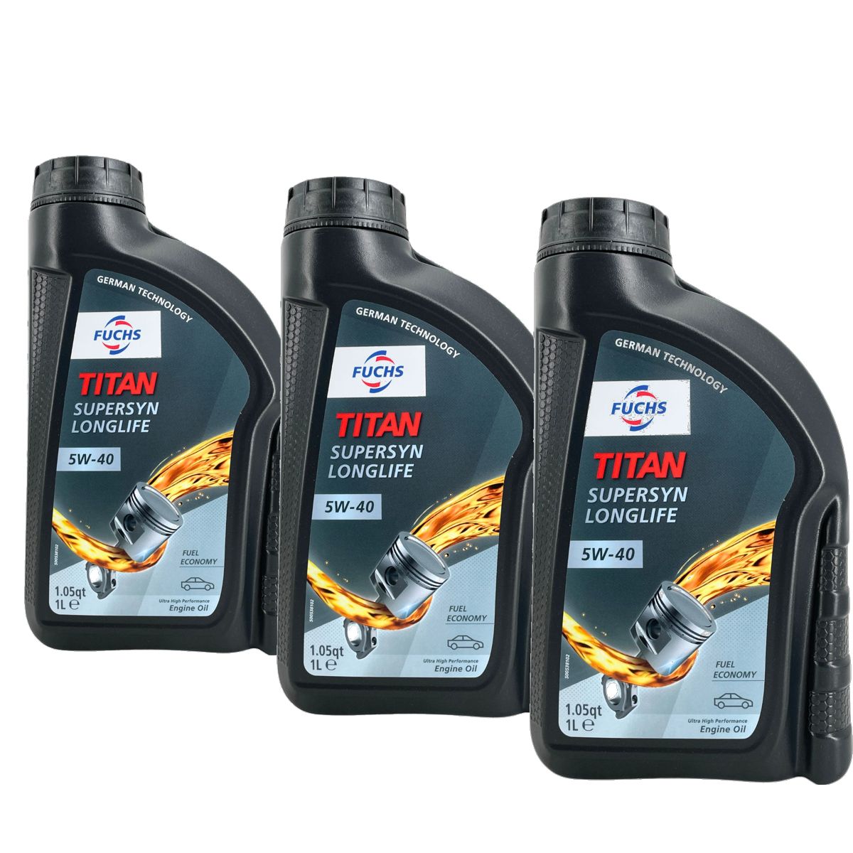 Fuchs Titan Supersyn Longlife 5W-40 3x1 Liter