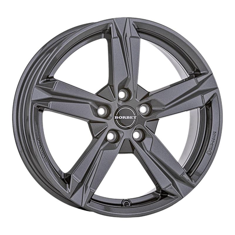 BORBET DESIGN T10 mistral anthracite glossy 7.0Jx17 5x112 ET40