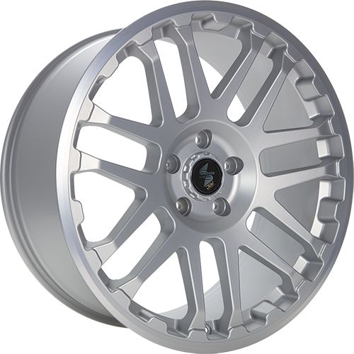 ETABETA COMBAT Silver matt lip polished 9.0Jx20 5x120 ET42
