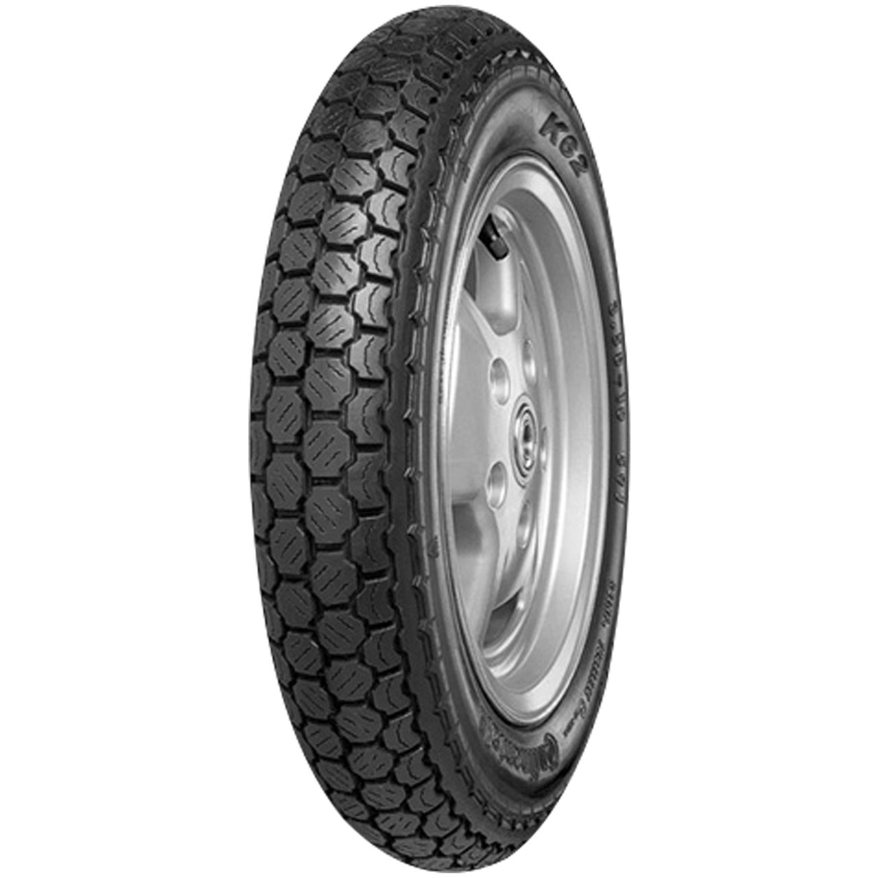 CONTINENTAL K62 BSW 3.50 - 10 M/C XL TT 59J