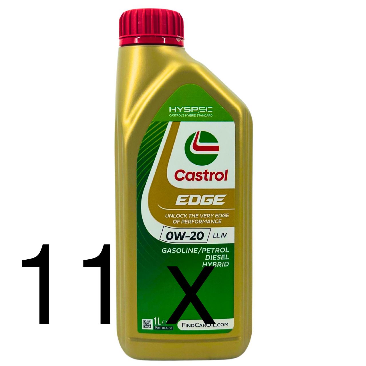 Castrol Edge 0W-20 LL IV 11x1 Liter Castrol Edge 0W-20 LL IV 11x1 Liter