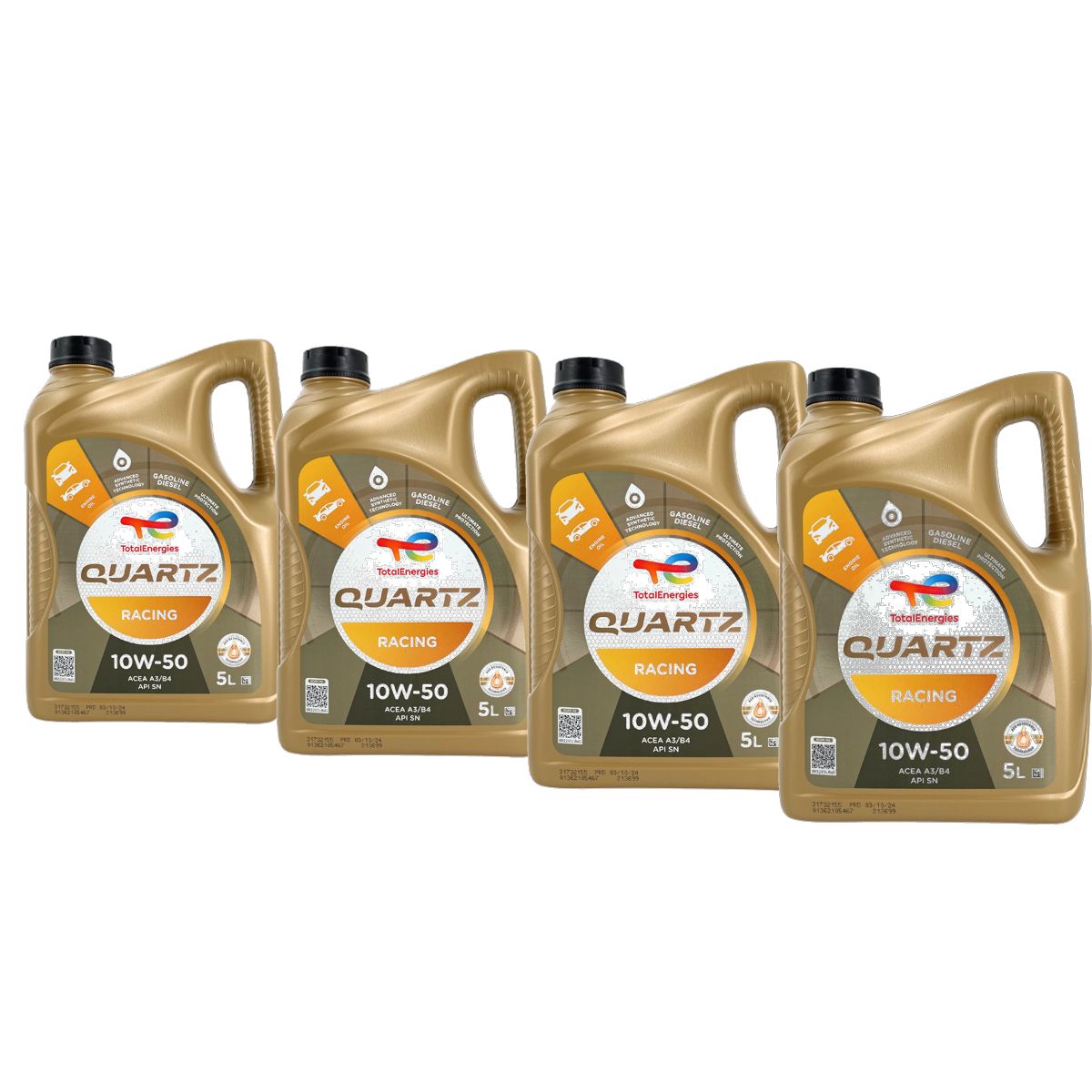 Total Quartz Racing 10W-50 4x5 Liter