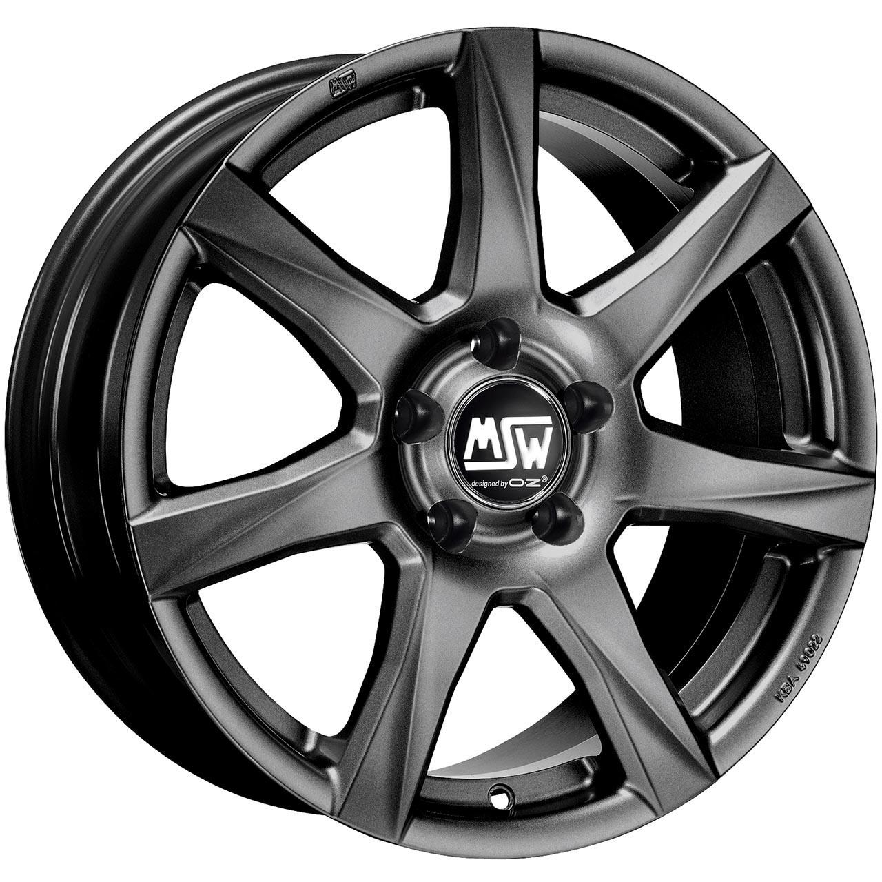 MSW Msw 77 Matt dark grey 7.5x17 5x112 ET35