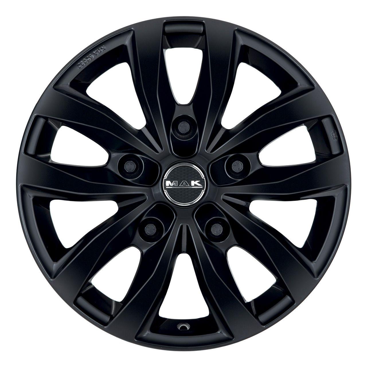 MAK LOAD 5 gloss black 6.5Jx16 5x112 ET50