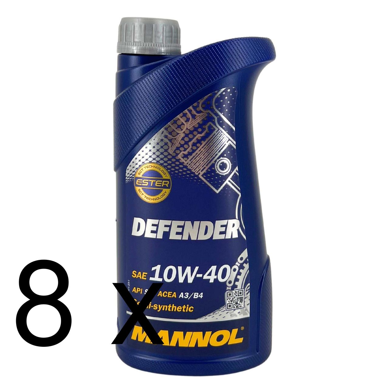 Mannol Defender 10W-40 8x1 Liter