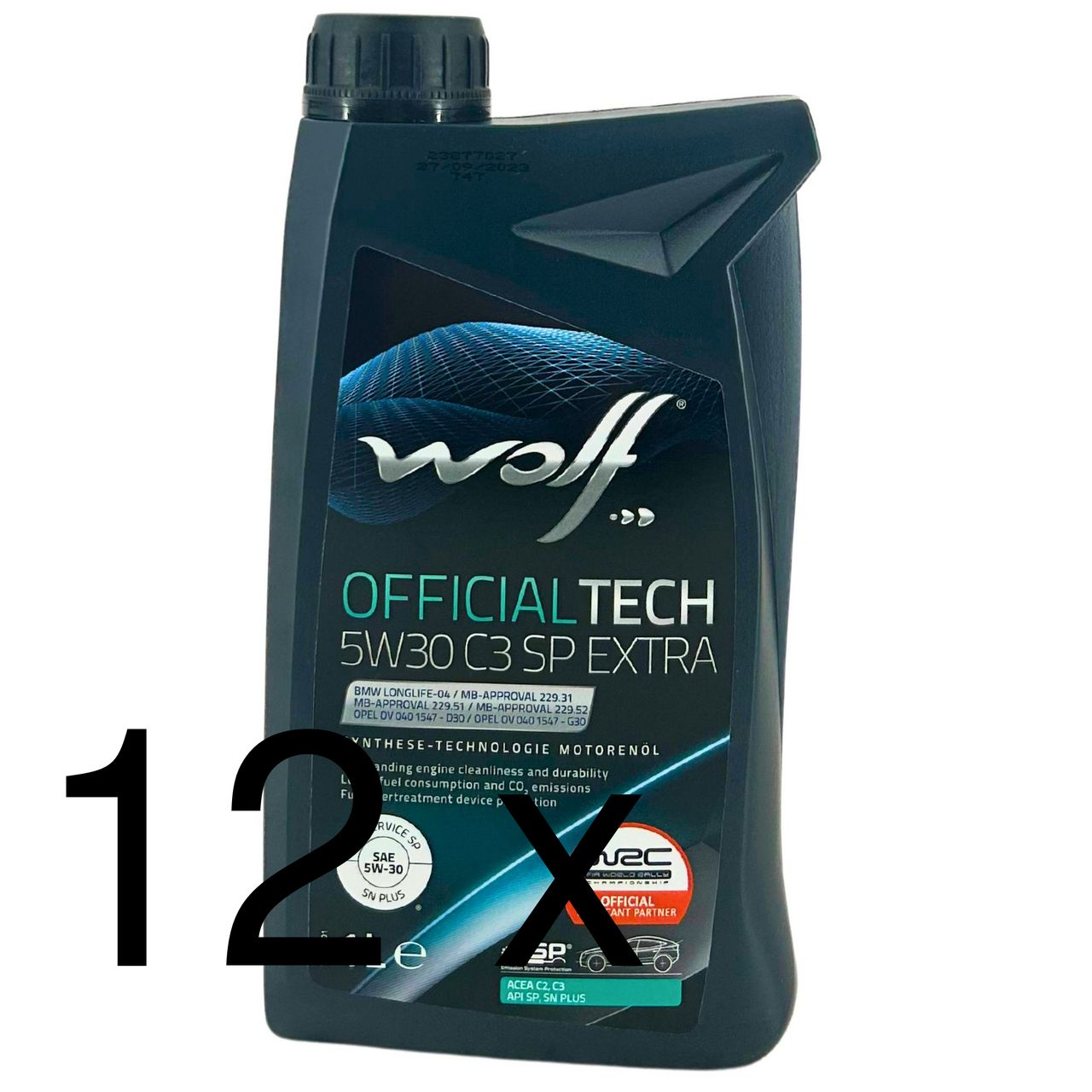 Wolf OfficialTech 5W-30 C3 SP Extra 12x1 Liter