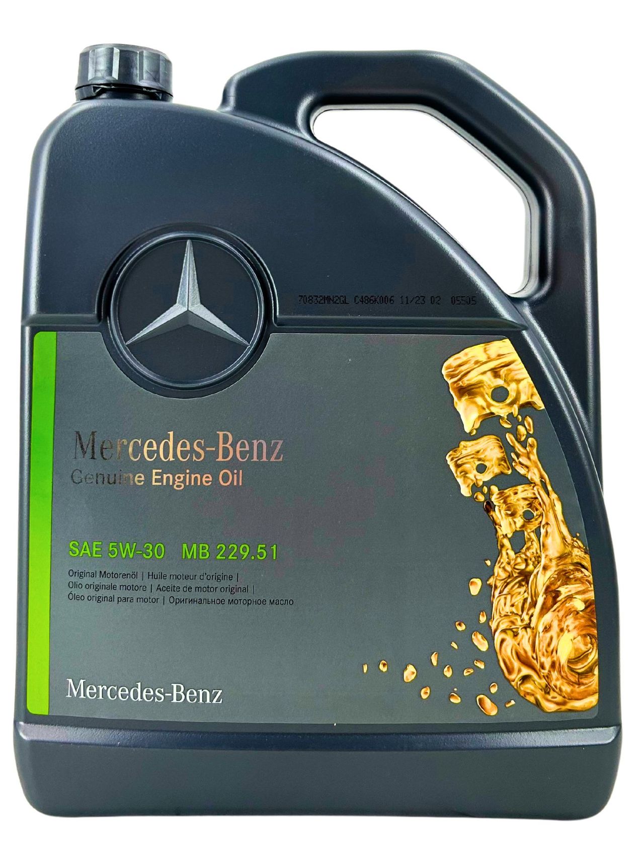 Mercedes 5W-30 229.51 5 Liter Mercedes 5W-30 229.51 5 Liter