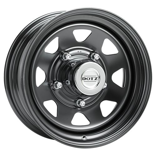 DOTZ DAKAR 4x4 schwarz/silber 7.0Jx16 6x139.7 ET13