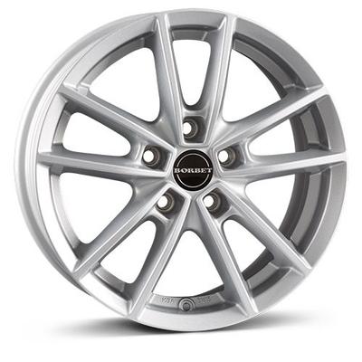 BORBET DESIGN W kristallsilber 6.5Jx16 5x112 ET48