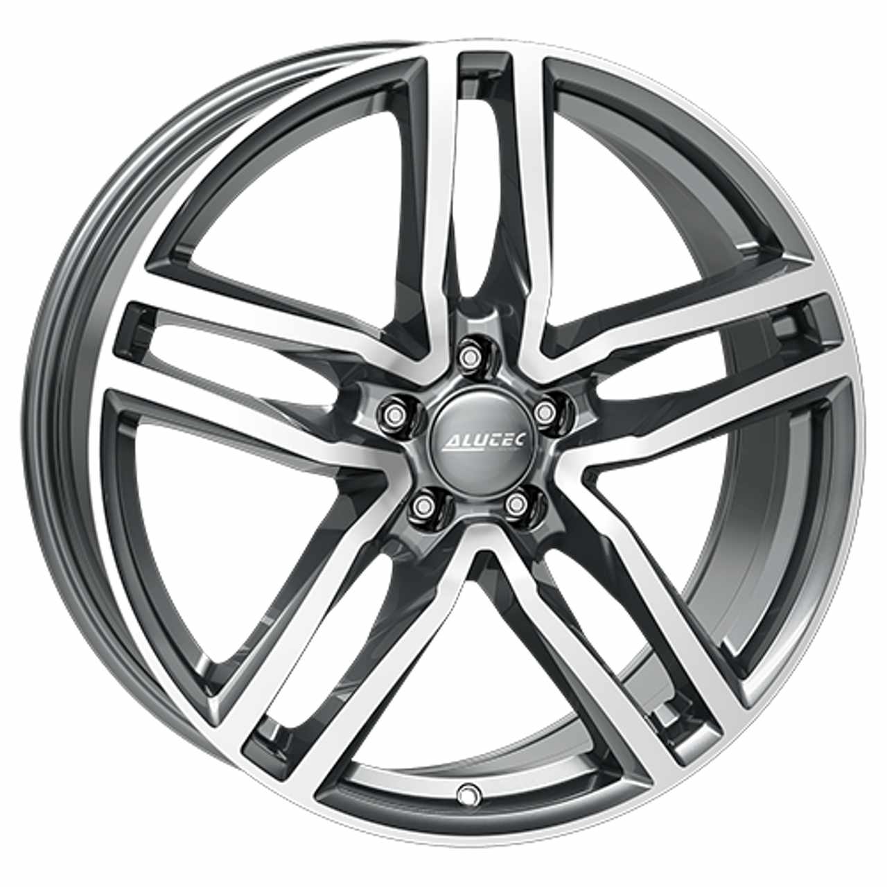 ALUTEC IKENU 4-LOCH graphit frontpoliert 6.5Jx16 4x108 ET32