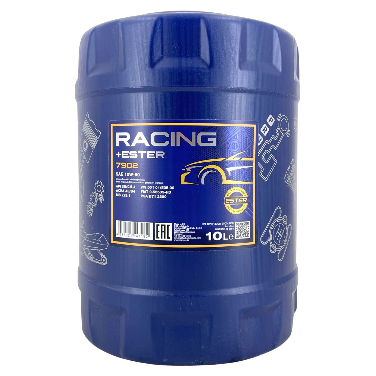 Mannol Racing + Ester 10W-60 10 Liter