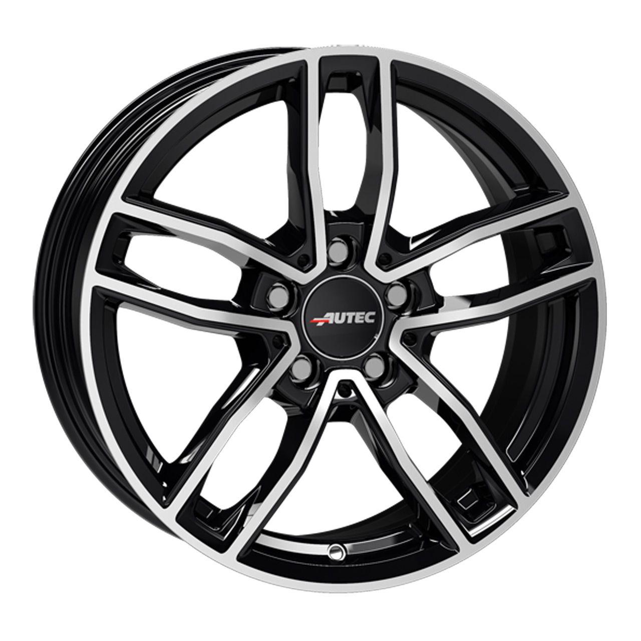 AUTEC TYP MC - MERCADOR schwarz poliert 8.0Jx18 5x112 ET40