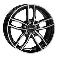 AUTEC TYP MC - MERCADOR schwarz poliert 6.5Jx16 5x112 ET38