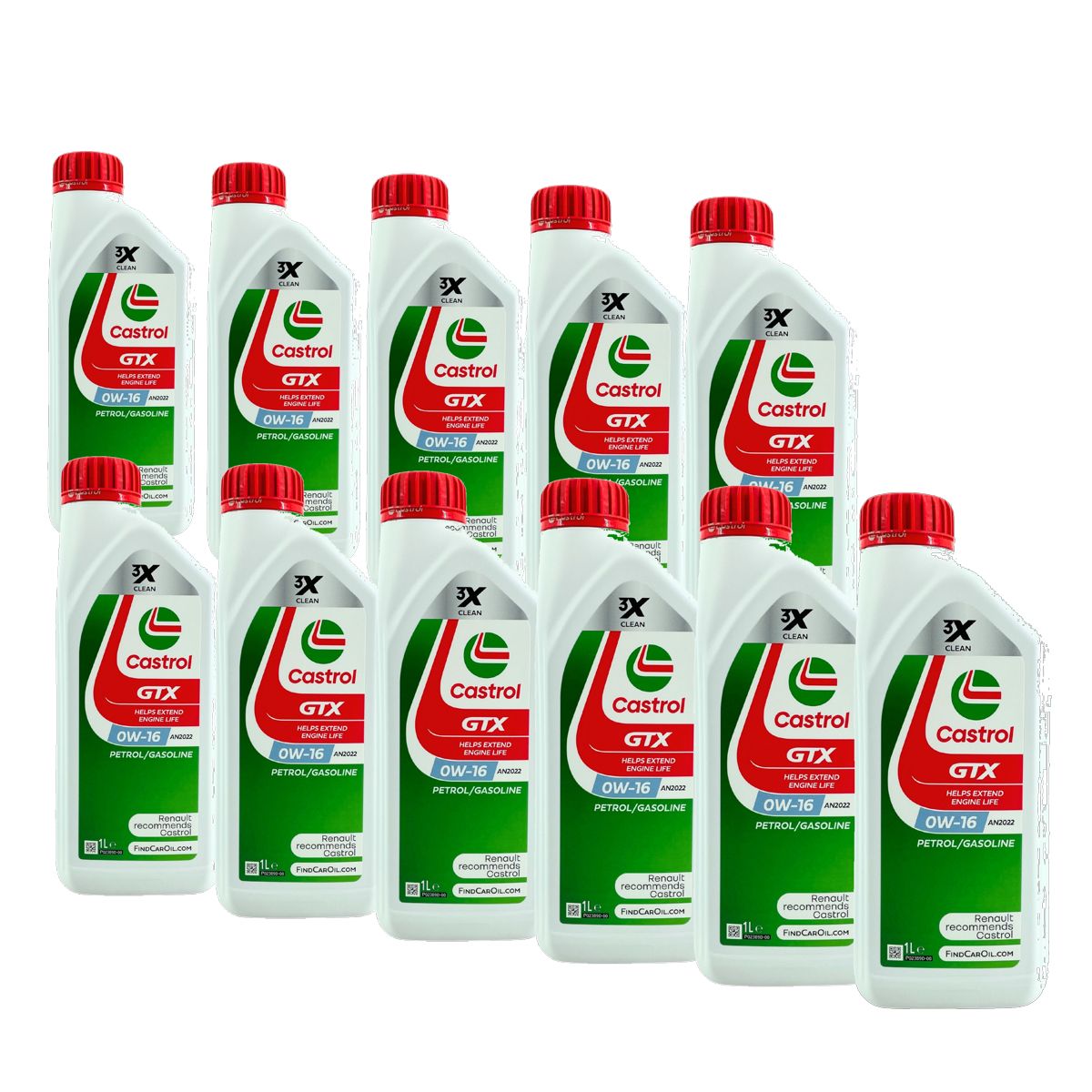 Castrol GTX 0W-16 AN2022 11x1 Liter