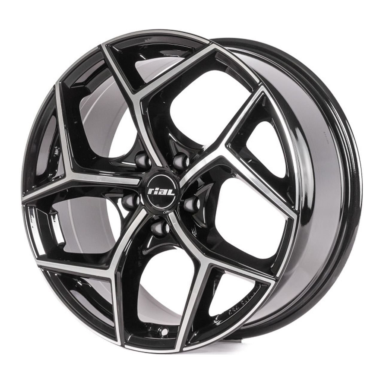 RIAL SALENTO diamantschwarz frontpoliert 8.0Jx19 5x108 ET45