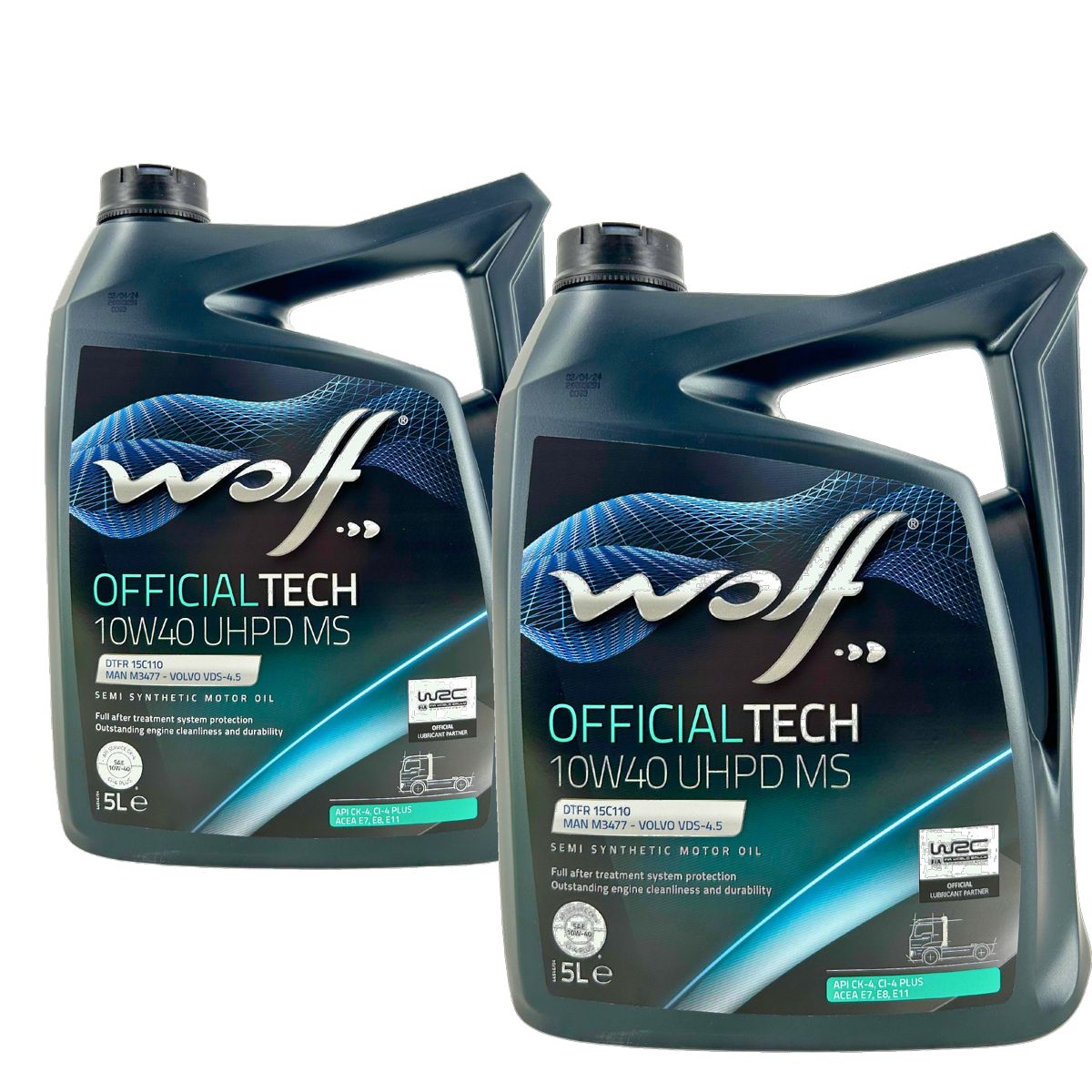 Wolf OfficialTech 10W-40 UHPD MS 2x5 Liter