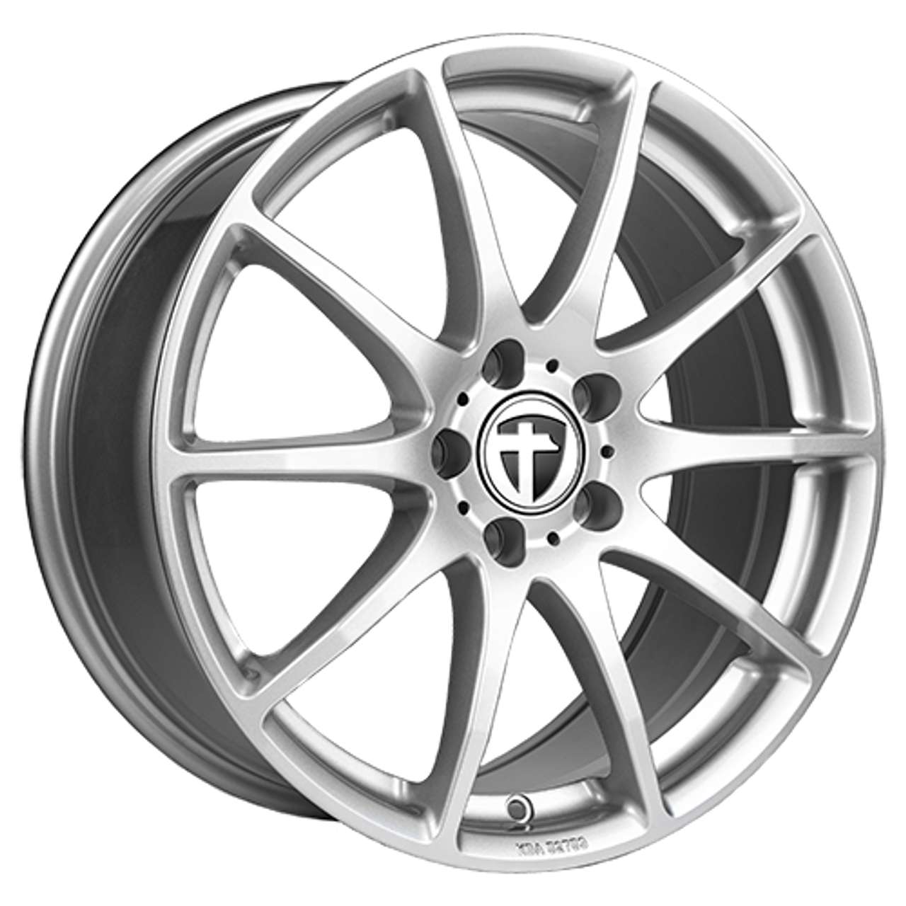 TOMASON TN1 bright silver 8.0Jx18 5x112 ET38
