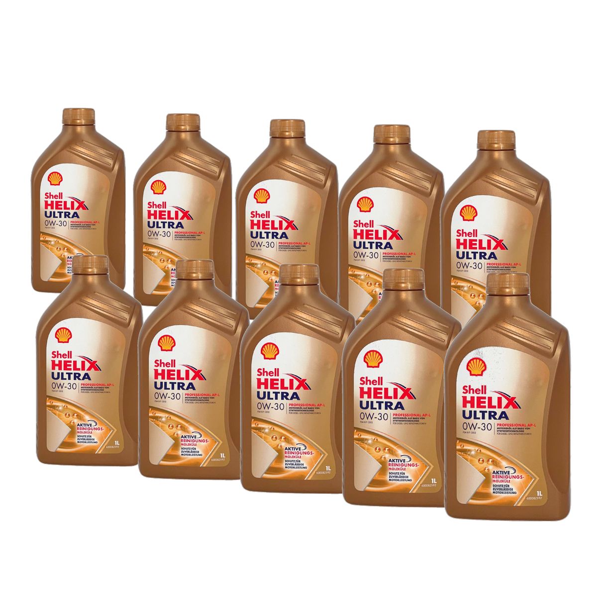Shell Helix Ultra Professional AP-L 0W-30 10x1 Liter