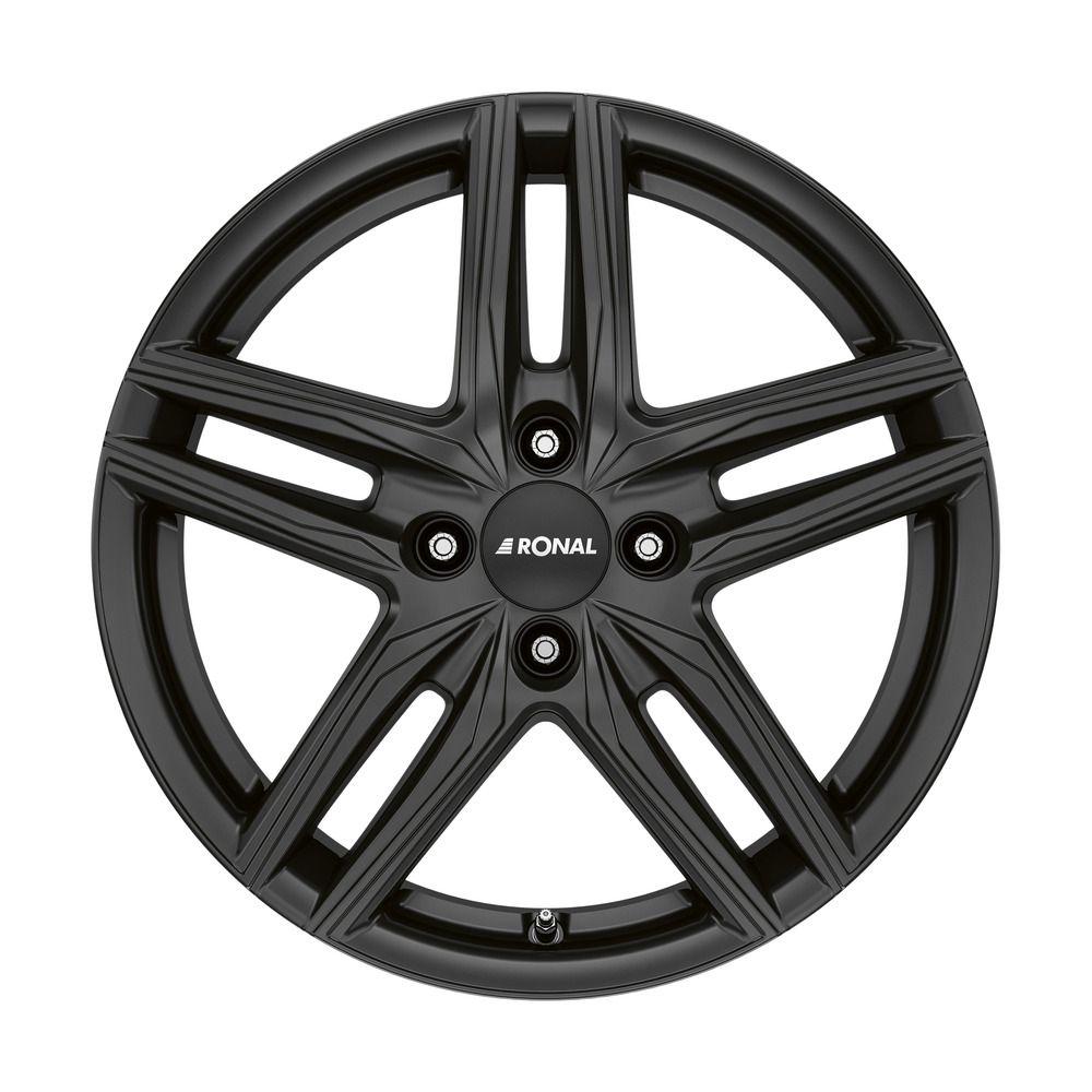 RONAL RONAL R65-4 jetblack-matt 7.0Jx17 4x100 ET35
