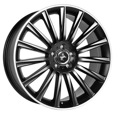 KESKIN WHEELS KT18 TURBO matt black lip polished 10.0Jx22 5x130 ET58