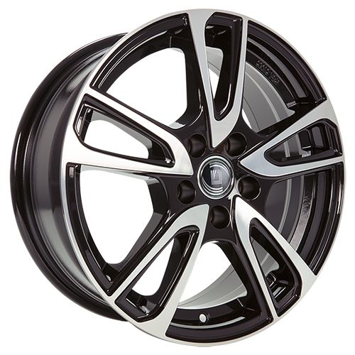 DIEWE ASTRAL schwarz diamantgeschliffen 7.0Jx17 5x108 ET40