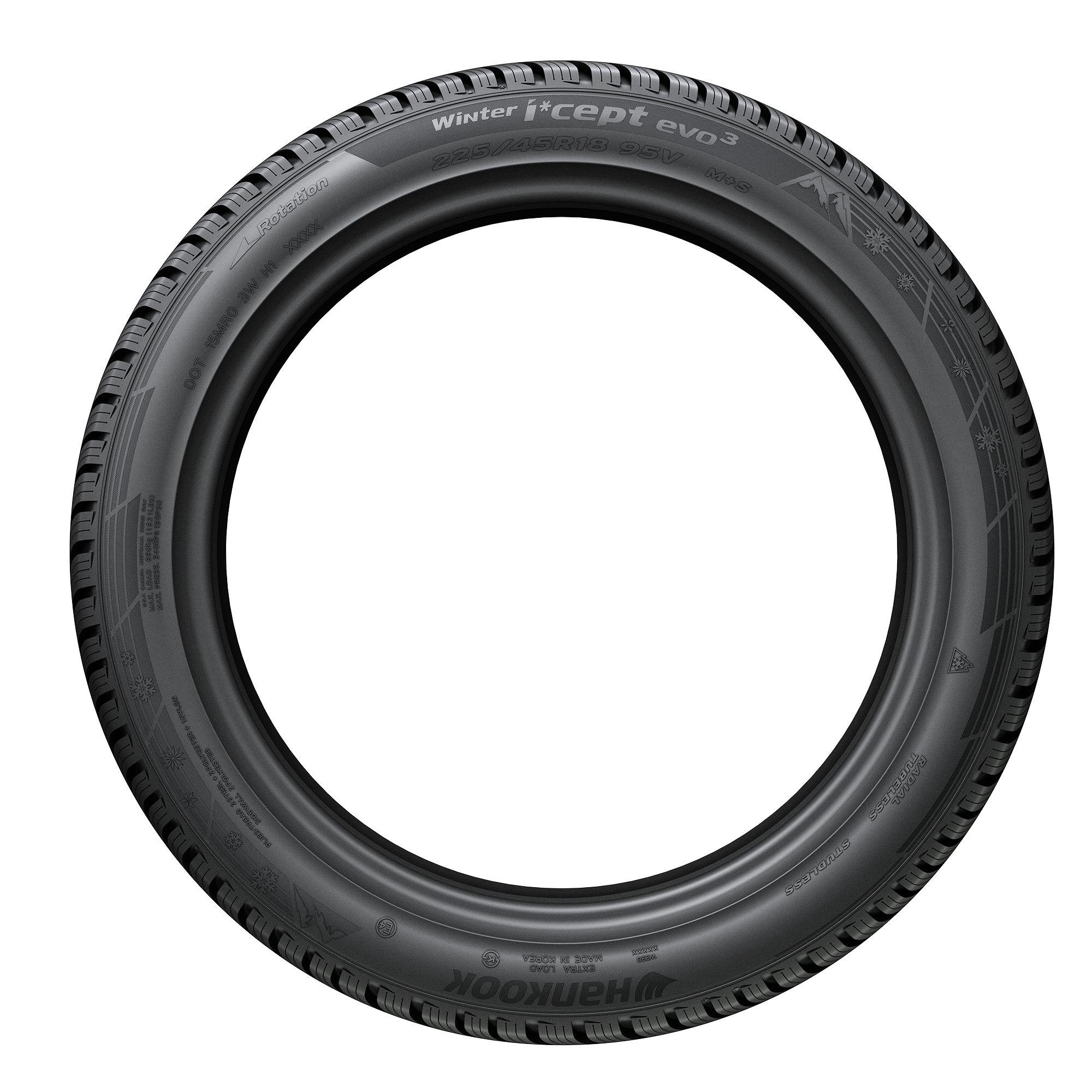 HANKOOK WINTER I*CEPT EVO3 X (W330C) HRS 245/50R19 105V HRS XL BSW