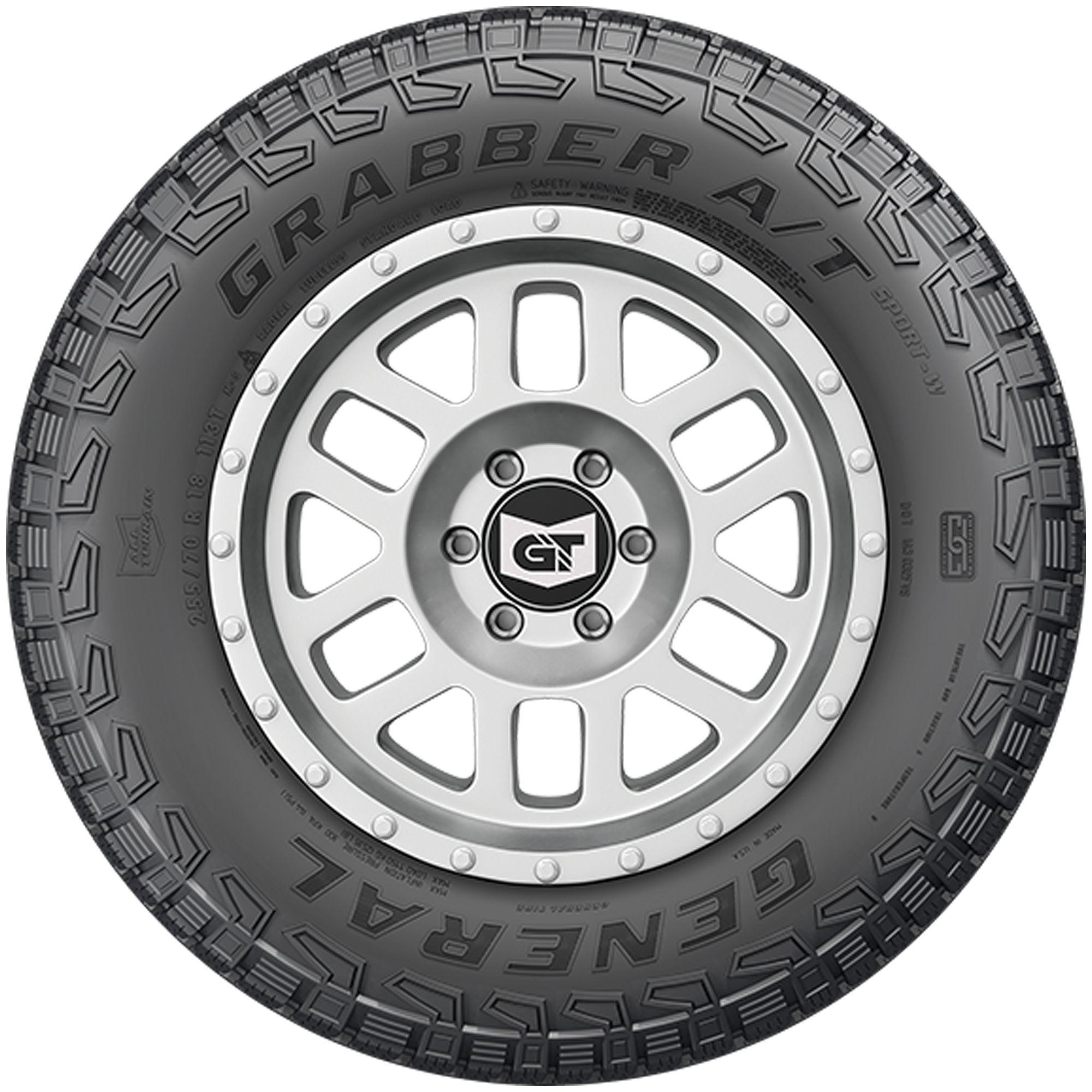 GENERAL TIRE GRABBER A/T SPORT-W 255/70R18 113T FR BSW