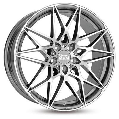 MAM WHEELS MAM B2 palladium front polished 8.5Jx20 5x120 ET35