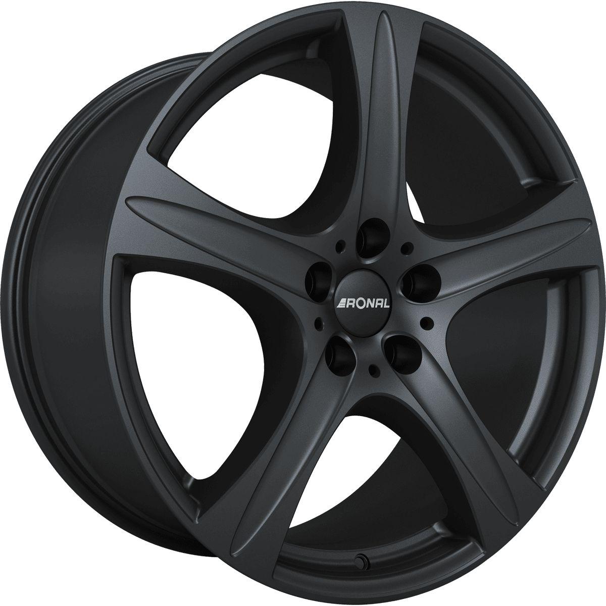 RONAL R55 SUV mattschwarz 7.5Jx17 5x112 ET55