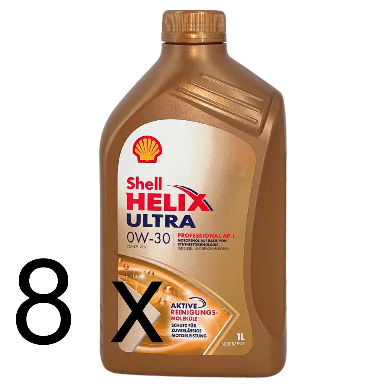 Shell Helix Ultra Professional AP-L 0W-30 8x1 Liter Shell Helix Ultra Professional AP-L 0W-30 8x1 Liter