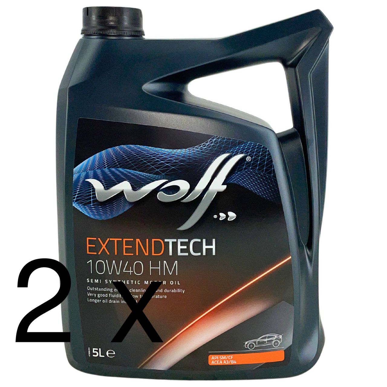 Wolf ExtendTech 10W-40 HM 2x5 Liter