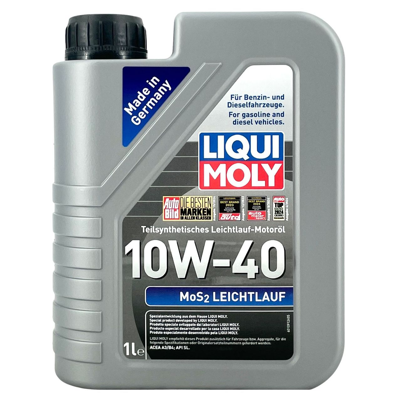 Liqui Moly Mos2 Leichtlauf 10W-40 1 Liter Liqui Moly Mos2 Leichtlauf 10W-40 1 Liter