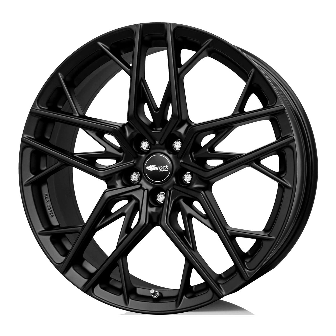 BROCK B44 satin black matt (sbm) 8.0Jx18 5x100 ET35 BROCK B44 satin black matt (sbm) 8.0Jx18 5x100 ET35