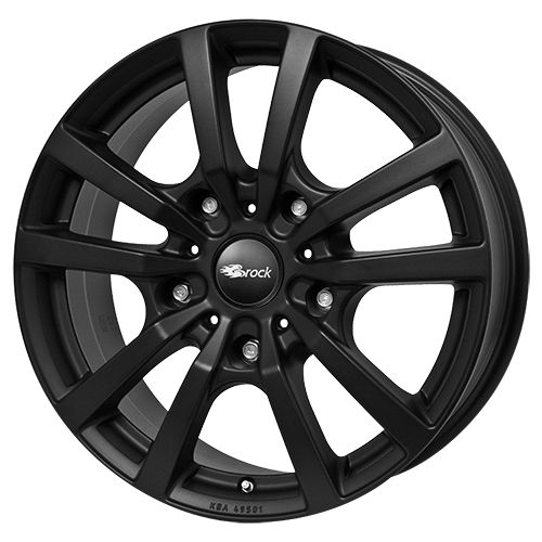 RC-DESIGN RC25T schwarz klar matt (skm) 6.5Jx16 5x118 ET60