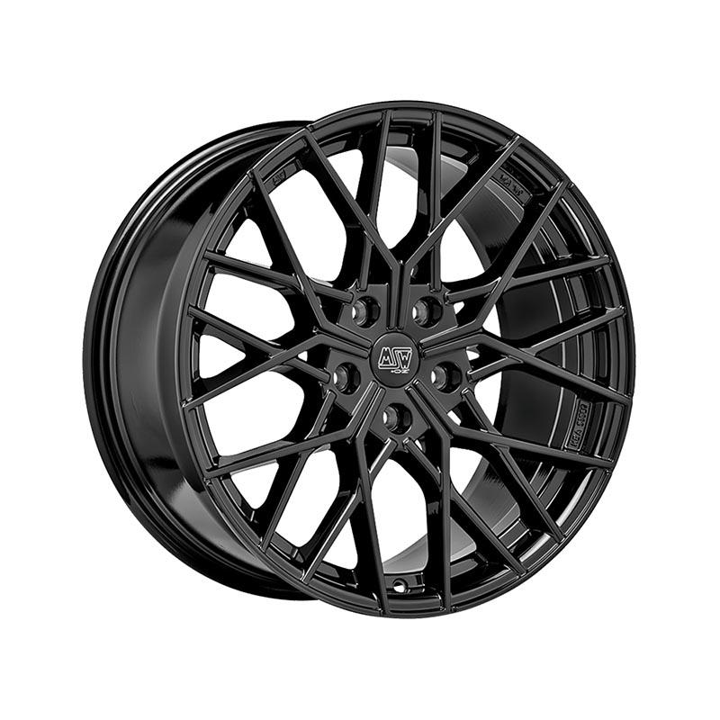 MSW Msw 74 Gloss black 8.5x20 5x108 ET45