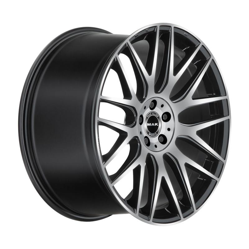 MAK ARROW gloss black mirror 8.0Jx18 5x112 ET33
