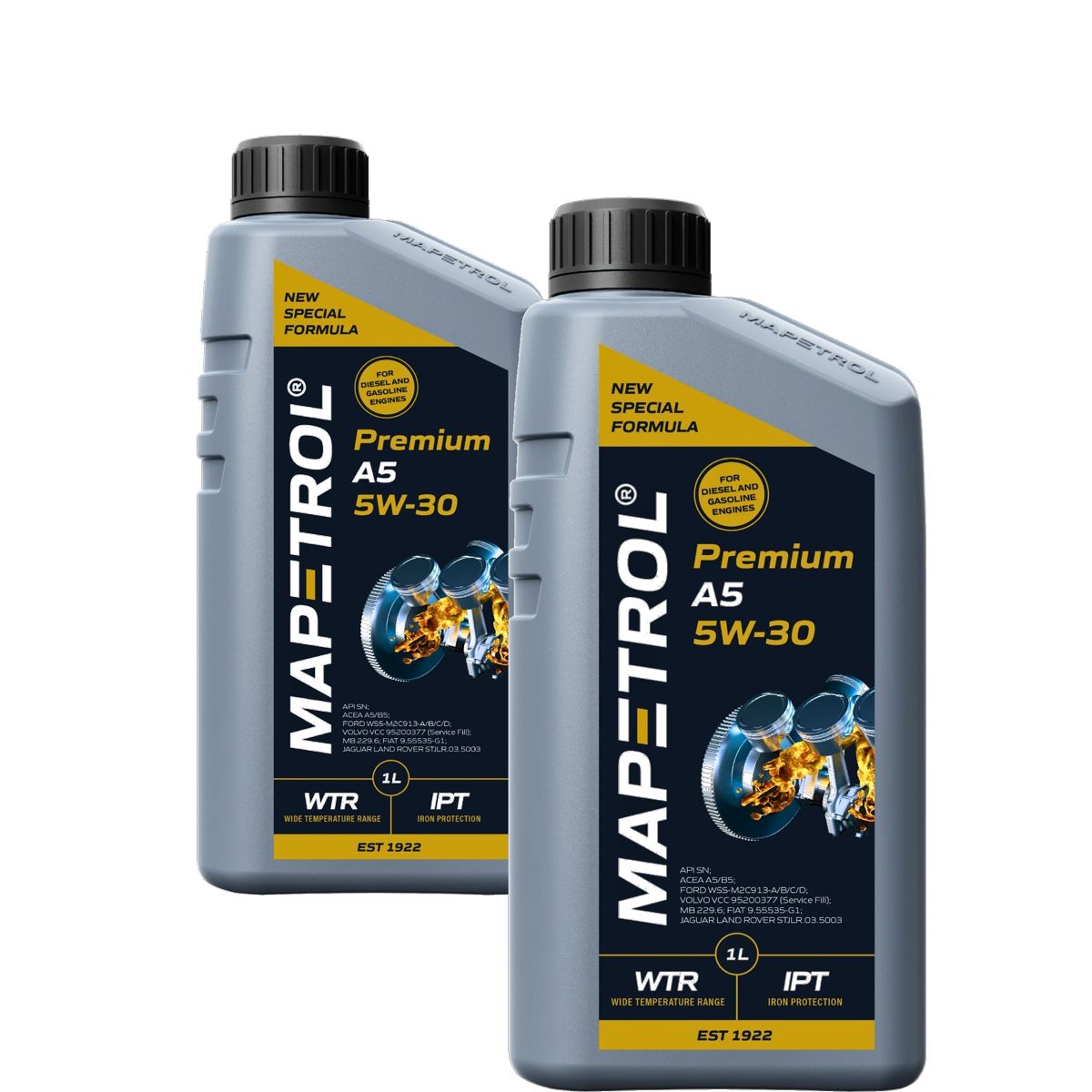 Mapetrol Premium A5 5W-30 2x1 Liter