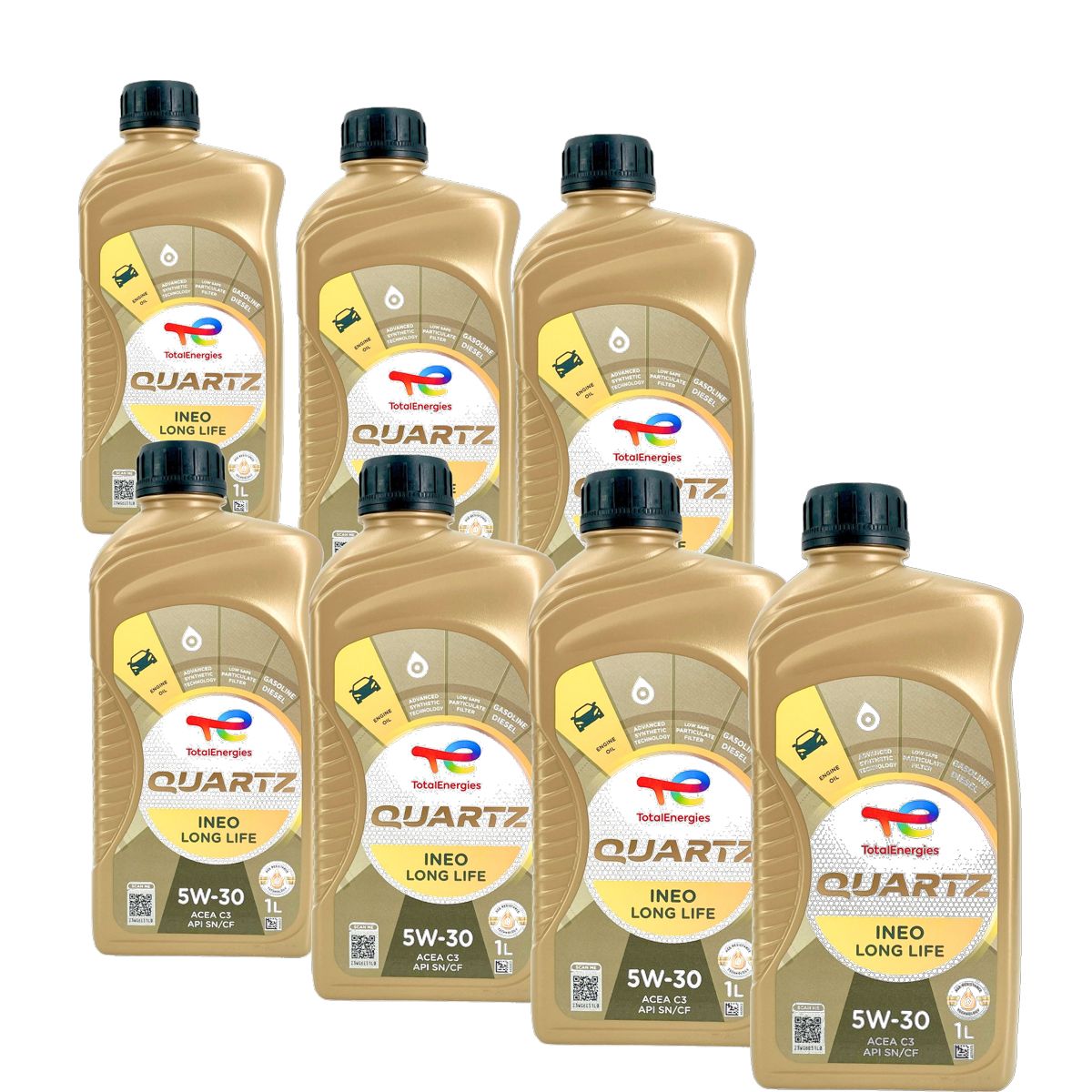 Total Quartz Ineo Longlife 5W-30 7x1 Liter