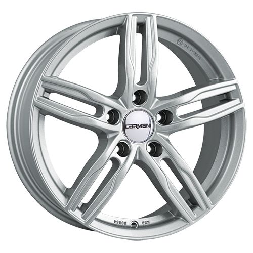 CARMANI CA 14 PAUL kristallsilber 7.5Jx17 5x108 ET55