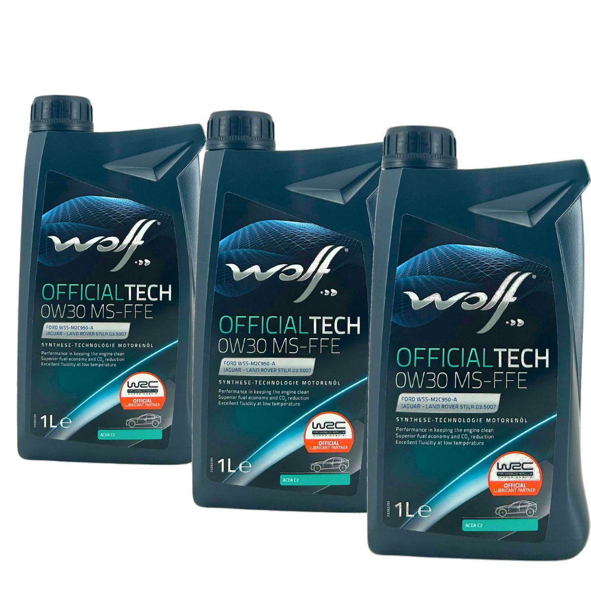 Wolf OfficialTech 0W-30 MS-FFE 3x1 Liter