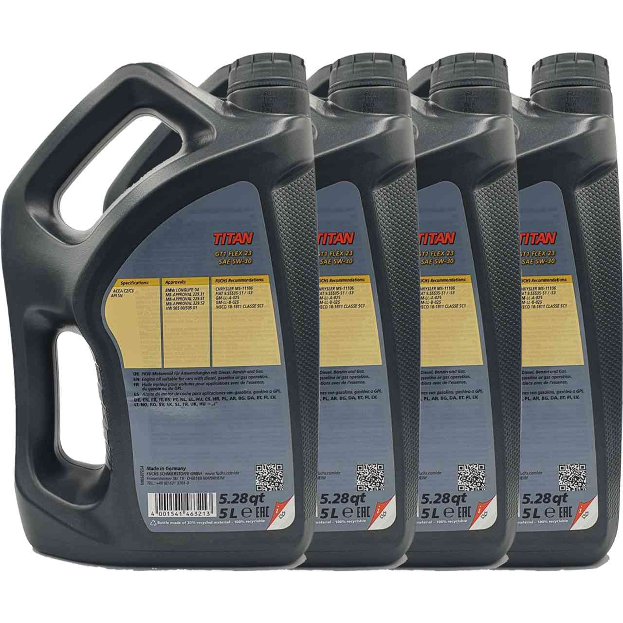 Fuchs Titan GT1 Flex C23 5W-30  4x5 Liter