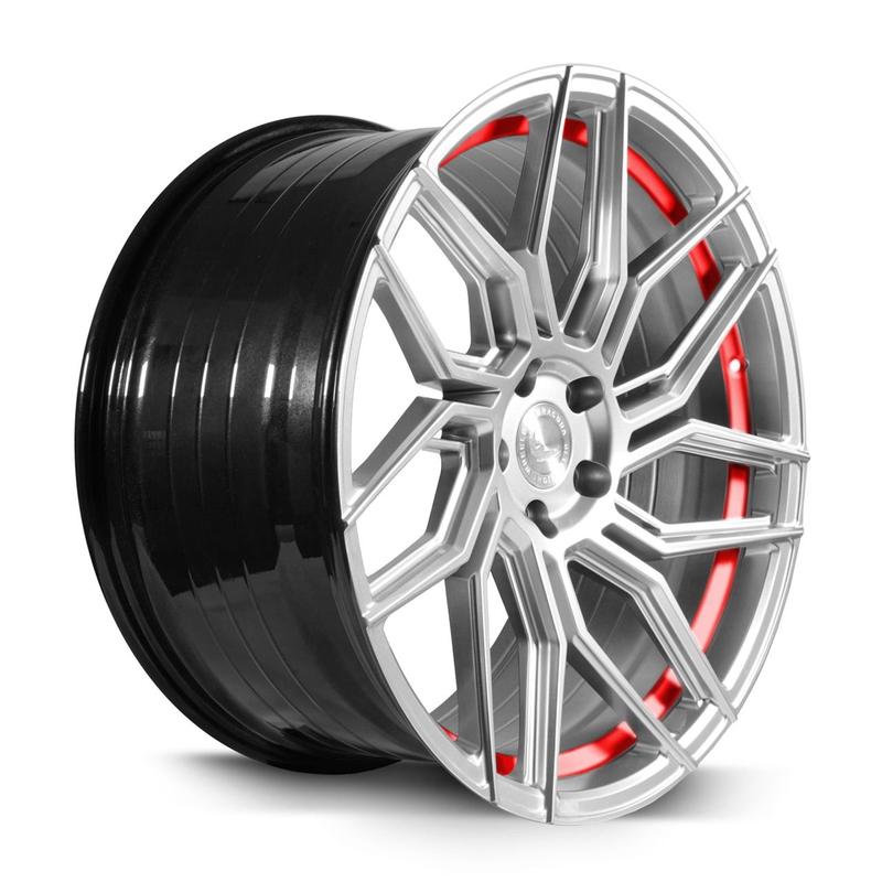 BARRACUDA DRAGOON Silver undercut Trimline red 9.0Jx19 5x112 ET40